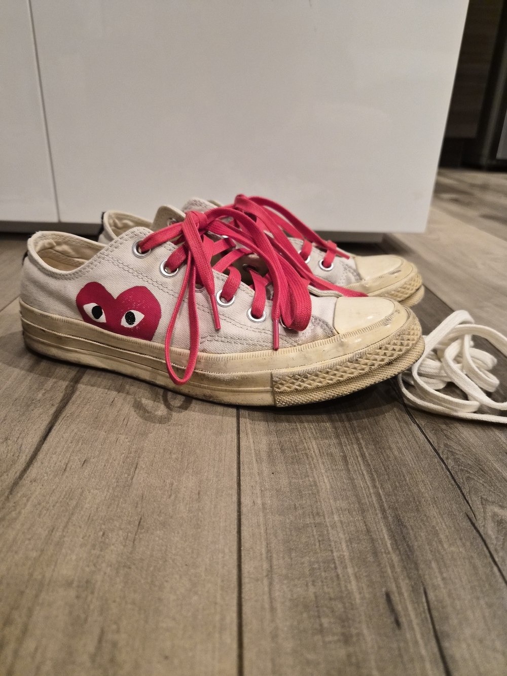 Commes des Garcons PLAY Unisex Converse Mens 6 / Womens 8